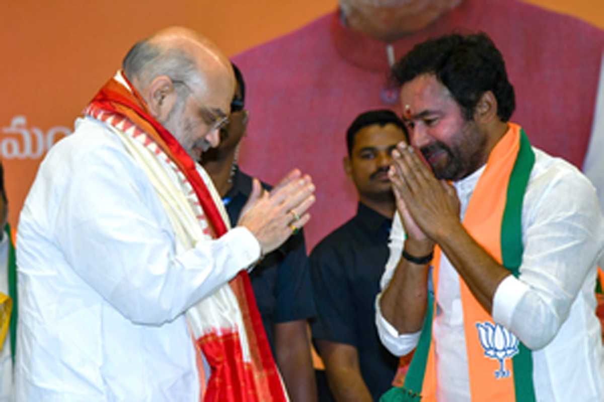 लोकसभा चुनाव में भाजपा तेलंगाना में 35 प्रतिशत वोट के साथ 10 सीटें जीतेगी : अमित शाह